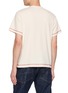 Back View - Click To Enlarge - KHOKI - Hand Embroidered Cotton T-Shirt