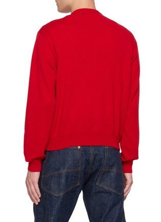 Back View - Click To Enlarge - KHOKI - Wool Cashmere Knit Cardigan
