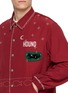  - KHOKI - Cross-Stitch Embroidered Coach Jacket