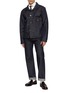 Figure View - Click To Enlarge - LEVI’S - 1995 501 Organic Rigid Denim Jeans