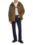Figure View - Click To Enlarge - LEVI’S - Blue Tab Pencil Slim Dark Wash Jeans