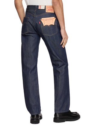 Back View - Click To Enlarge - LEVI’S - LVC 1966 501 Organic Rigid Denim Jeans