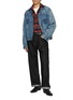Figure View - Click To Enlarge - LEVI’S - Blue Tab Marker Loose Japanese Denim Jeans