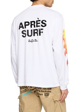 Back View - Click To Enlarge - APRÈS SURF A.P.S. - Starlight Printed Long Sleeve T-Shirt