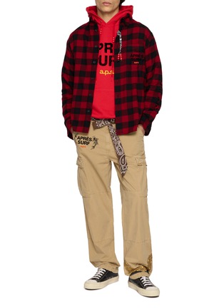 Figure View - Click To Enlarge - APRÈS SURF A.P.S. - Remy Printed Hoodie