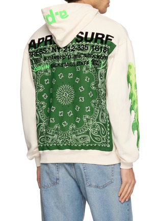 Back View - Click To Enlarge - APRÈS SURF A.P.S. - Leon Bandana Print Hoodie