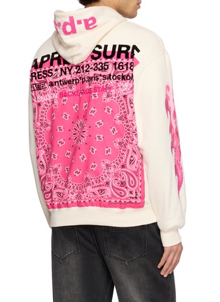 Back View - Click To Enlarge - APRÈS SURF A.P.S. - Leon Printed Hoodie