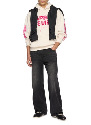Figure View - Click To Enlarge - APRÈS SURF A.P.S. - Leon Printed Hoodie