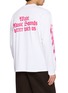 Back View - Click To Enlarge - APRÈS SURF A.P.S. - Wave Starlight Printed Long Sleeve T-Shirt