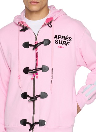 - APRÈS SURF A.P.S. - Kilian Toggle Front Printed Hoodie