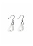 Detail View - Click To Enlarge - HEALORA - Moontide Dew Clear Quartz Earrings