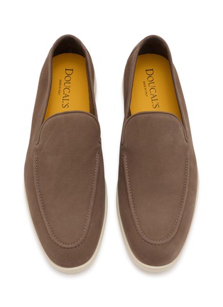Detail View - Click To Enlarge - DOUCAL'S - Suede Mocassino Loafers
