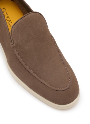 Detail View - Click To Enlarge - DOUCAL'S - Suede Mocassino Loafers