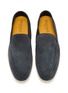 Detail View - Click To Enlarge - DOUCAL'S - Apron-Toe Suede Loafers