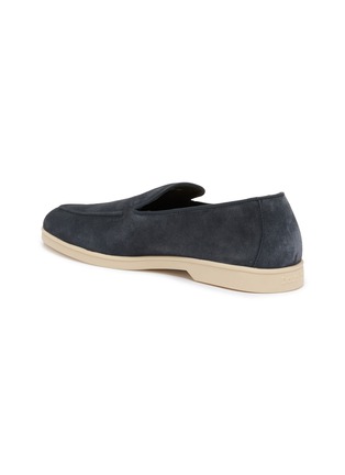  - DOUCAL'S - Apron-Toe Suede Loafers