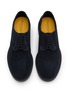 Detail View - Click To Enlarge - DOUCAL'S - Suede Derby Shoes