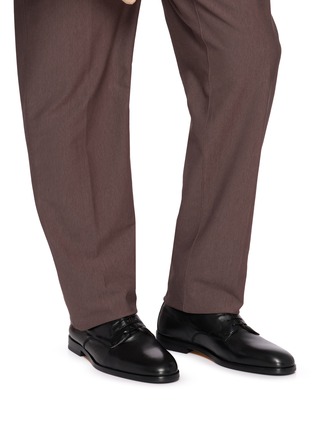 Figure View - Click To Enlarge - DOUCAL'S - Leather Derby Shoes