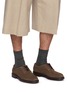 Figure View - Click To Enlarge - DOUCAL'S - Suede Derby Shoes