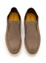 Detail View - Click To Enlarge - DOUCAL'S - Suede Slip On Sneakers