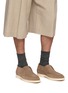 Figure View - Click To Enlarge - DOUCAL'S - Suede Slip On Sneakers
