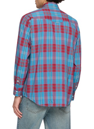 Back View - Click To Enlarge - AURALEE - Check Button Up Shirt
