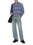 Figure View - Click To Enlarge - AURALEE - Check Button Up Shirt