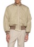 AURALEE Merino Lined Silk Twill Blouson Jacket