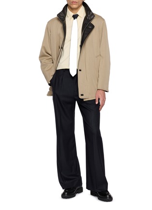 Figure View - Click To Enlarge - AURALEE - Reversible Half Coat
