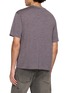 Back View - Click To Enlarge - AURALEE - Striped Wool Jersey T-shirt