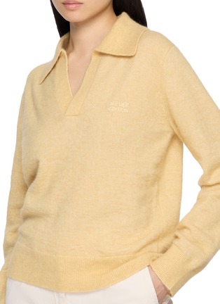  - ATELIER EDITION - Open Collar Knit Sweater