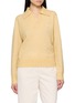 ATELIER EDITION Open Collar Knit Sweater