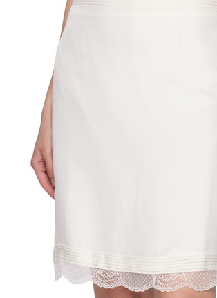  - ATELIER EDITION - Lace Pin Tuck Skirt