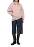 Figure View - Click To Enlarge - ATELIER EDITION - Logo Embroidered Washed Jacket