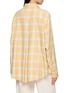 Back View - Click To Enlarge - ATELIER EDITION - Checked Boxy Shirt