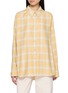 Main View - Click To Enlarge - ATELIER EDITION - Checked Boxy Shirt