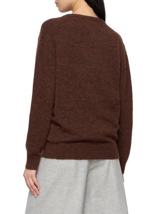 Back View - Click To Enlarge - ATELIER EDITION - V-Neck Knit Sweater