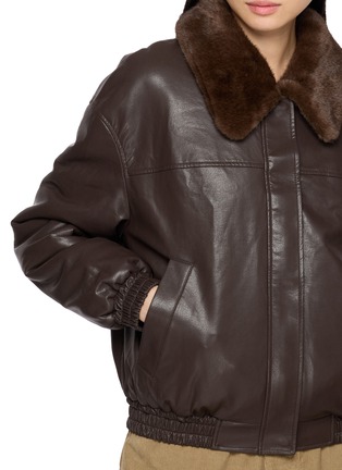  - ATELIER EDITION - Reversible Fur Collar Leather Jacket