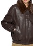  - ATELIER EDITION - Reversible Fur Collar Leather Jacket