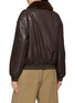 Back View - Click To Enlarge - ATELIER EDITION - Reversible Fur Collar Leather Jacket