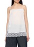 Main View - Click To Enlarge - ATELIER EDITION - Sheer Lace Camisole Top