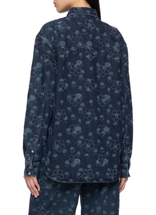 Back View - Click To Enlarge - EPINGLER - Flower Western Shirt