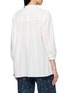 Back View - Click To Enlarge - EPINGLER - Tie Neck Tuck Blouse