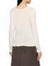 Back View - Click To Enlarge - EPINGLER - Fringe Ruffle Egde Top