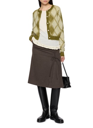 Figure View - Click To Enlarge - EPINGLER - Fringe Ruffle Egde Top