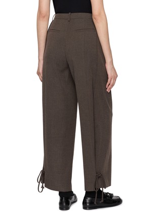 Back View - Click To Enlarge - EPINGLER - Pleated Ribbon Pants