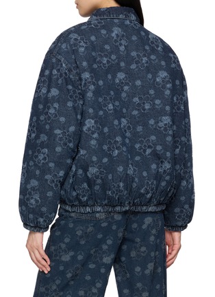 Back View - Click To Enlarge - EPINGLER - Flower Reversible Puffer Coat
