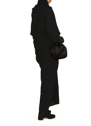Detail View - Click To Enlarge - CORTANA - Circe Oversized Kimono Style Neck Maxi Dress