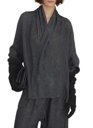  - CORTANA - Oversized Kimono Style Neck Jacket