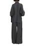 Back View - Click To Enlarge - CORTANA - Oversized Kimono Style Neck Jacket