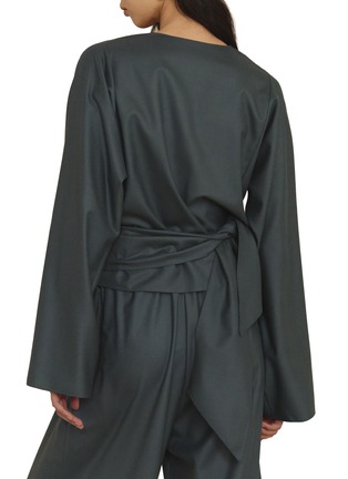 Back View - Click To Enlarge - CORTANA - Ahora Back Tie Top